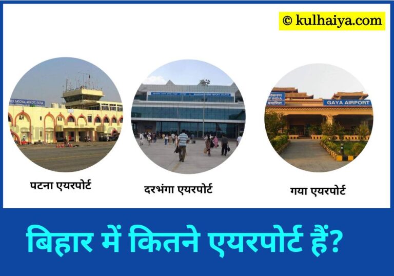How Many International N Domestic Airports In Bihar In Hindi