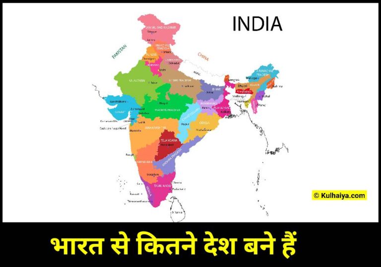 Bharat Me Kitne Desh Hai 2024? सही उत्तर जानिए तथा नक्शा 