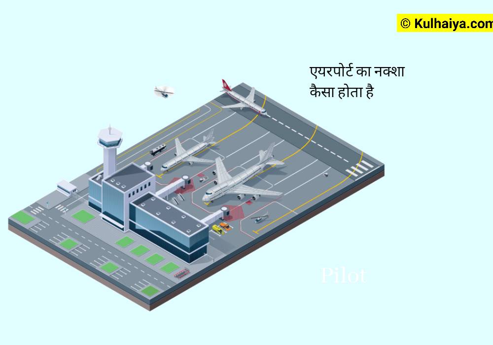 एयरपोर्ट का नक्शा कैसा होता है
