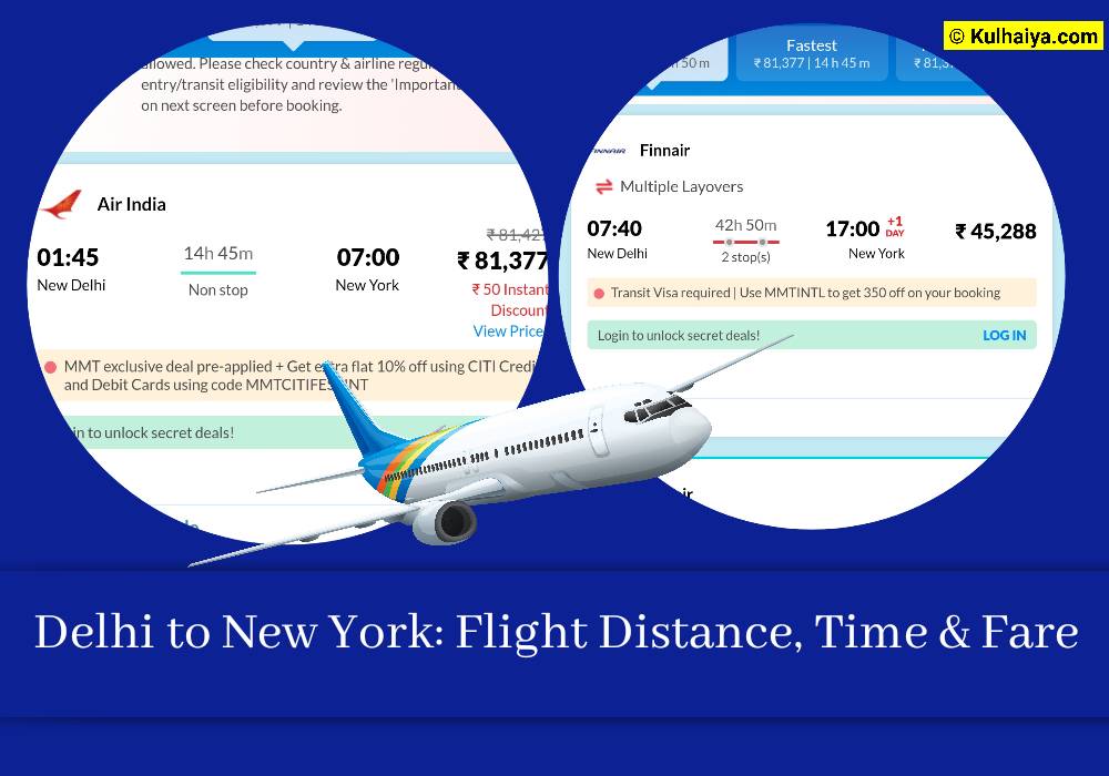 india to usa distance by flight Flight Distance Time Fare