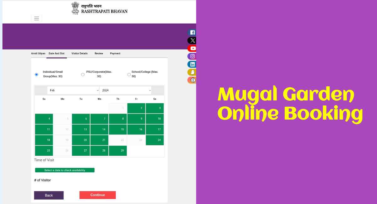 mugal garden online booking